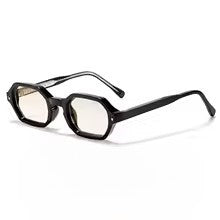 VizioX Lunettes de Soleil Polygonales - Homme & Femme - UV400 - Verres Dégradés