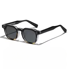 Lunettes de Soleil Carrées Style Punk VizioX — UV400 Unisexe