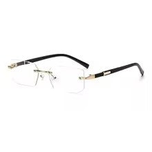 Lunettes de Soleil Rectangulaires Y2K Sans Monture VizioX — Style Vintage UV400